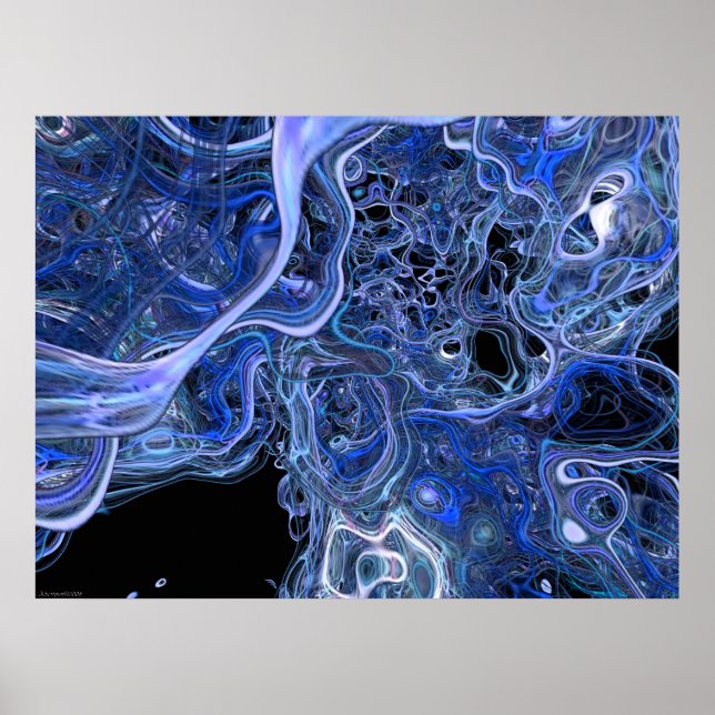 Poster Abstrait #146 (Devant)