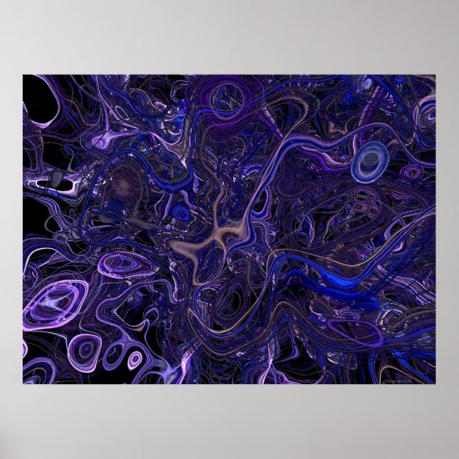 Poster Abstrait #147b (Devant)