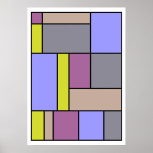 Poster Abstrait #19