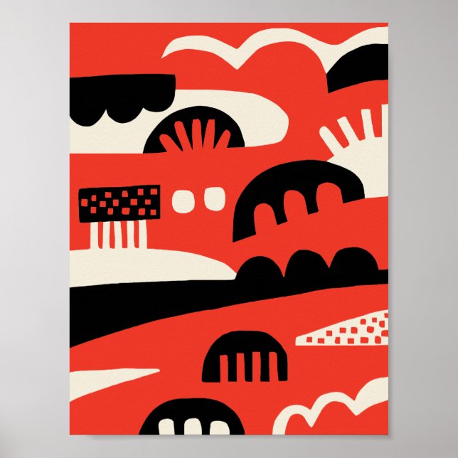 Poster Abstrait 281219b (Devant)