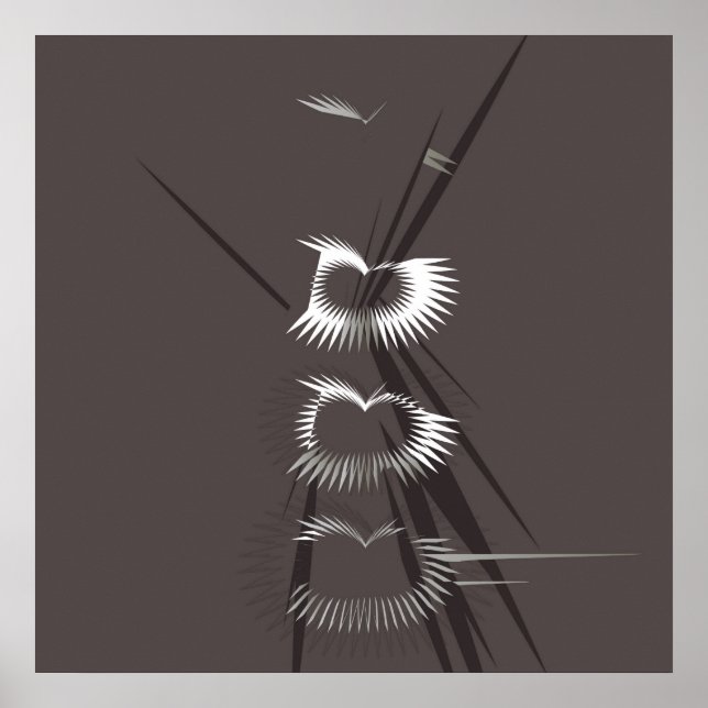 Poster Abstrait #297 (Devant)