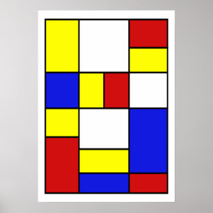 Poster Abstrait #378