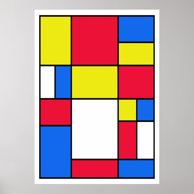 Poster Abstrait #402 (Devant)