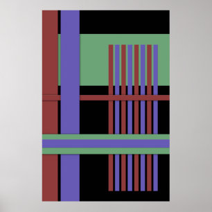 Poster Abstrait #407