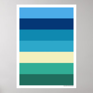 Poster Abstrait #409