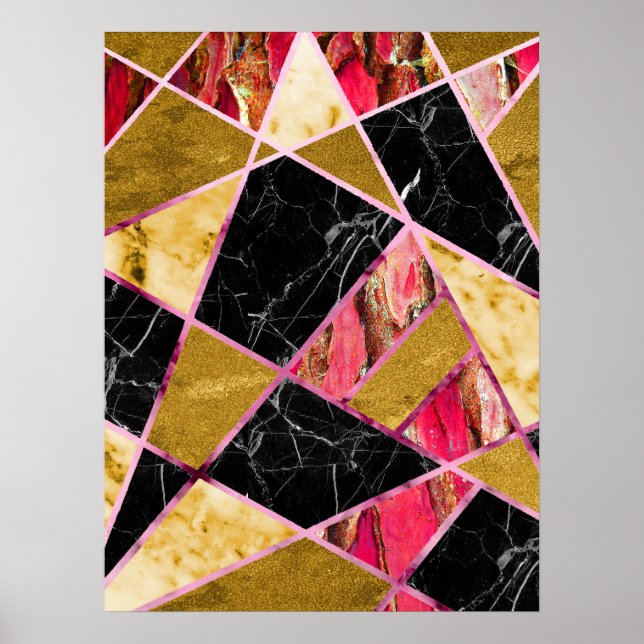 Poster Abstrait #456 (Devant)