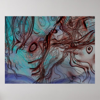 Poster Abstrait #96i