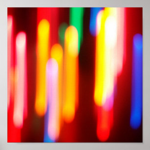Poster Abstrait coloré