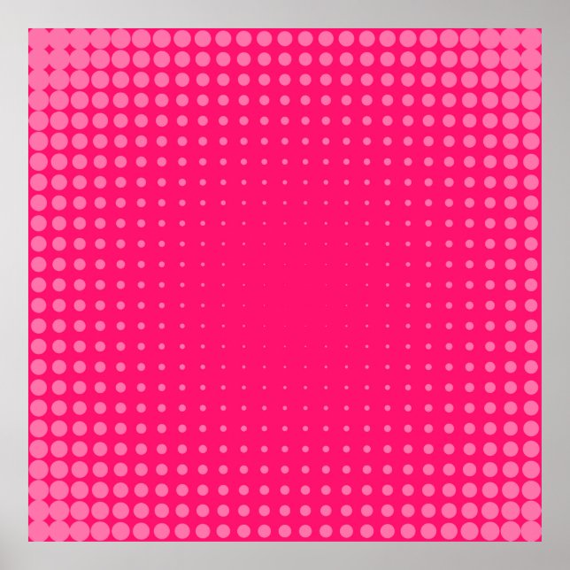 Poster Abstrait Creative concept BD pop art style bla (Devant)