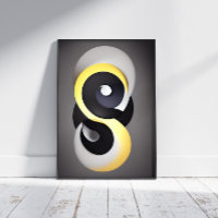 Poster Abstrait Enso