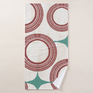 Poster Abstrait moderne du milieu du siècle - Roug
