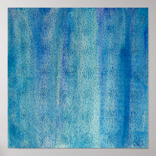 Poster Abstrait moderne sur bois