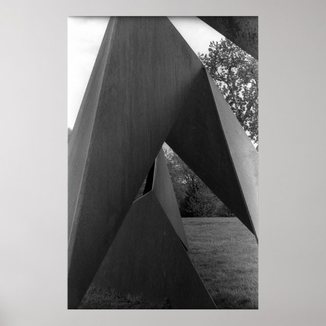 Poster Abstrait no 1 (Devant)