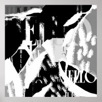 Abstrait noir blanc gris