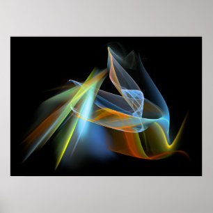 Poster "Abstrait simple"