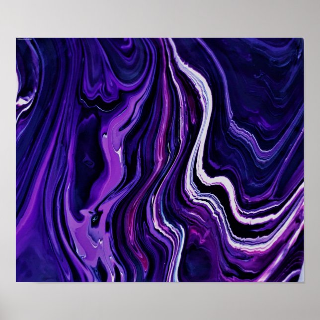 Poster Abstraite Color Study 211, (Devant)