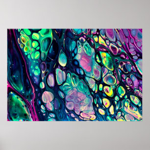 Poster Abstraite Color Study 304,