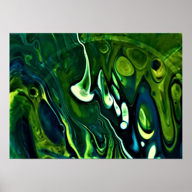 Poster Abstraite Color Study 309, (Devant)