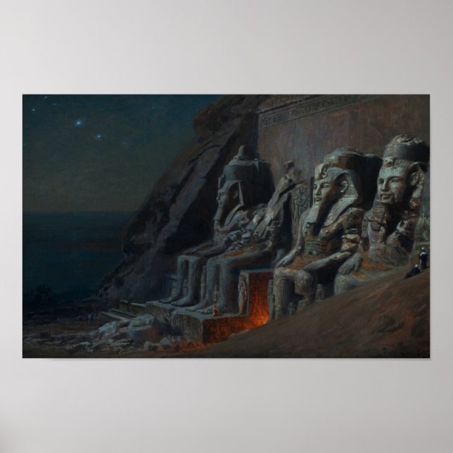 Poster Abu Simbel (Devant)