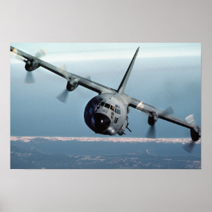 Poster AC-130 Éffrayant