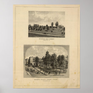 Poster Académie de mâle de Staunton