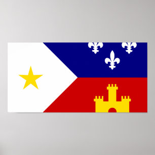 Poster Acadiana, ethnique