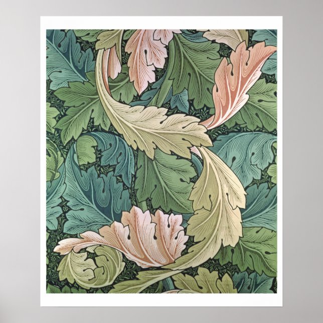 Poster 'Acanthus', 1875 (Devant)