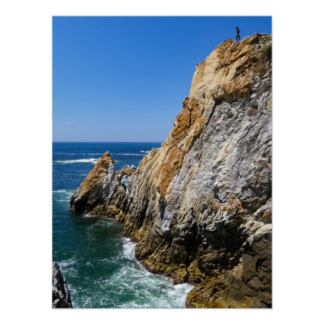 Poster Acapulco Cliff Diver (Devant)