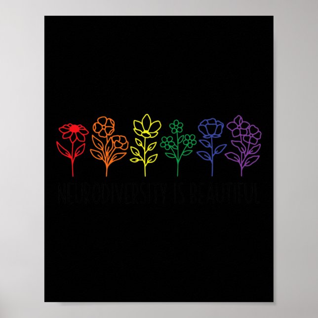 Poster Acceptation de la sensibilisation sur l'autisme La (Devant)