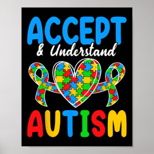 Poster Accepter Et Comprendre L'Autisme