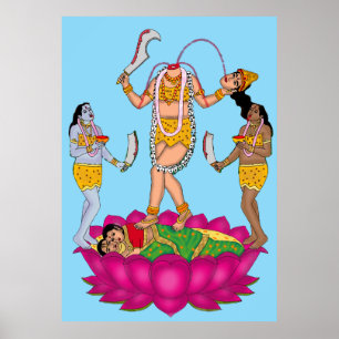 Poster Accessoires de la déesse Chinnamasta