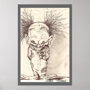 Poster AcCiDeNt ArT 'Clowns Of A Different Nature'