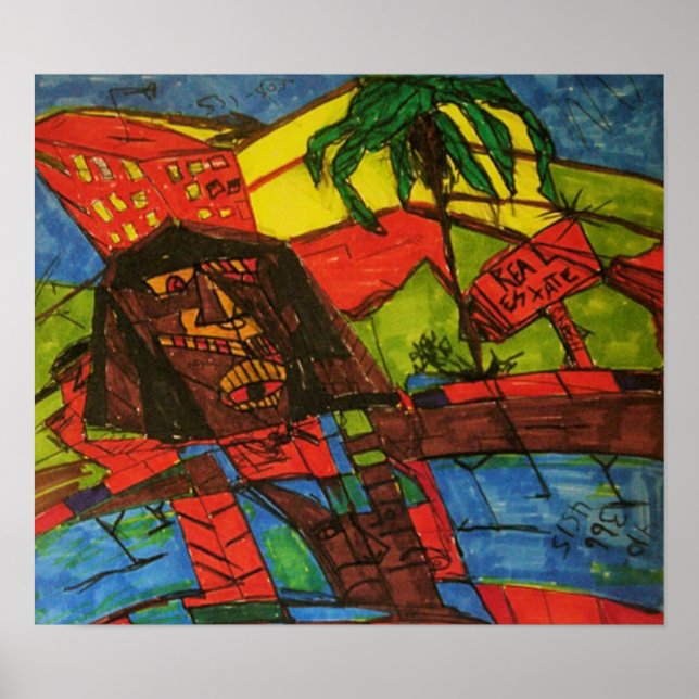 Poster accident immobilier (Devant)