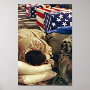 Poster Accompagnement d'un ami tombé