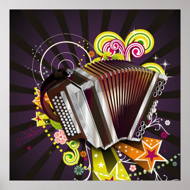 Poster Accordéon (Devant)