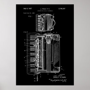 Poster Accordéon
