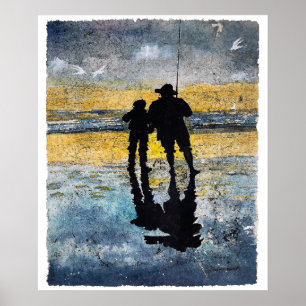 Poster Accroché à un moment © Fine Art