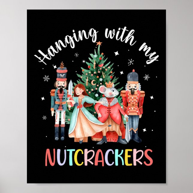 Poster Accrocher avec mon équipe de crackers cracheurs Ba (Devant)