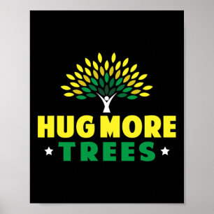 Poster Accrocher plus d'arbres - Jour des terres
