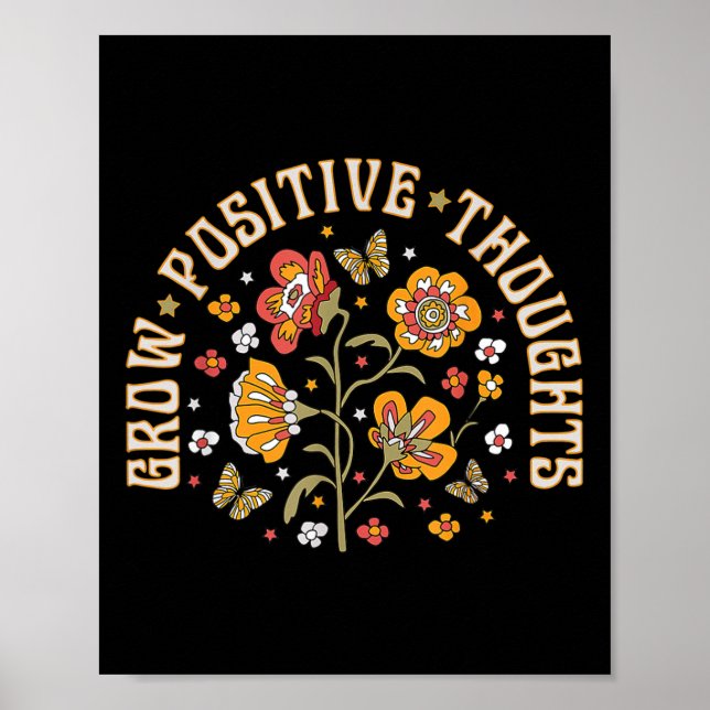 Poster Accroître des pensées positives Groupe de sensibil (Devant)