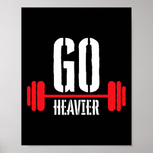 Poster Accroître la force Motivation d'entraînement