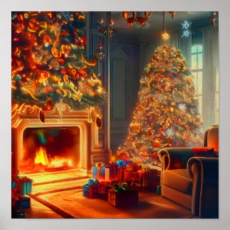 Poster Accueil à Noël