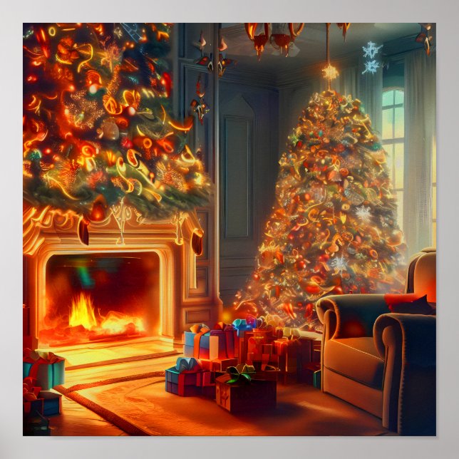 Poster Accueil à Noël (Devant)