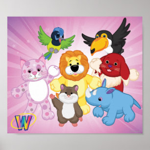 Poster Accueil à Webkinz !