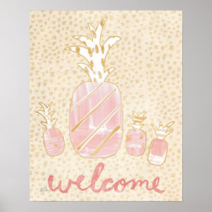 Poster Accueil ananas
