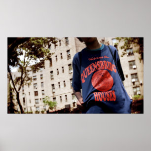 Poster Accueil aux Chambres de Queensbridge