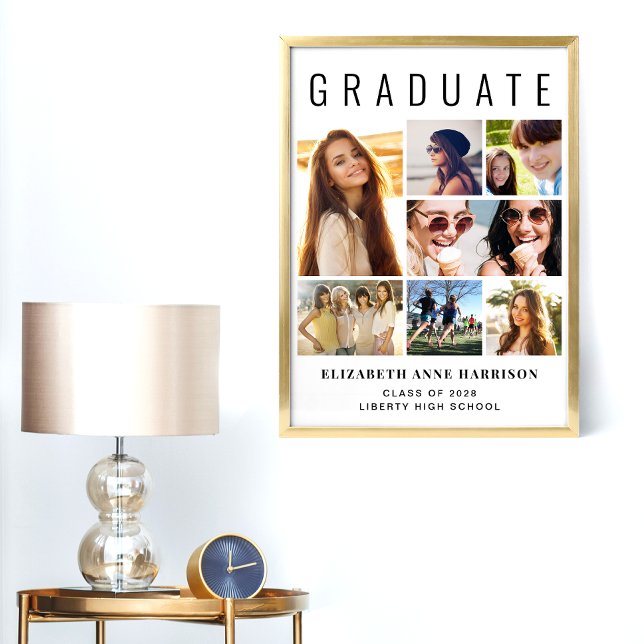 Poster Accueil de la fête d'obtention du diplôme de la 7è (Créateur téléchargé)