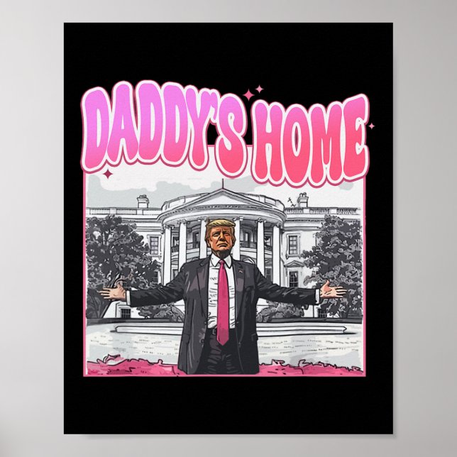 Poster Accueil Donald Trump 2024 (Devant)