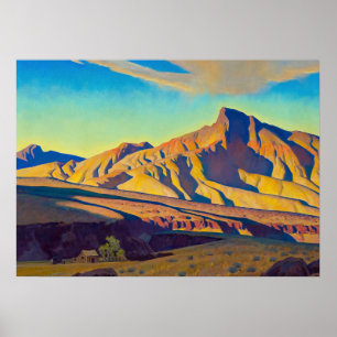 Poster Accueil du Rat du désert par Maynard Dixon