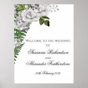 Poster Accueil Mariage des Roses et Fermes blanches